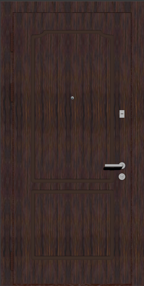 Входная металлическая дверь I1 венге